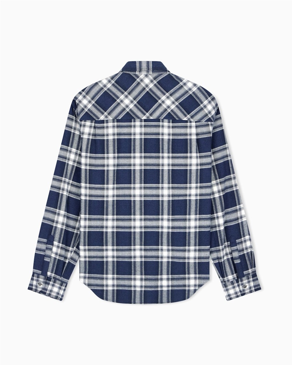 SOBRECAMISA CUADROS DE FRANELA CON CREMALLERA