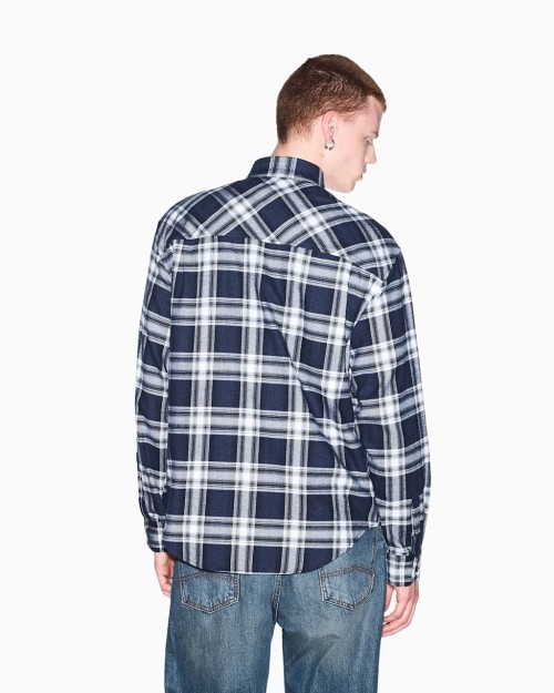 SOBRECAMISA CUADROS DE FRANELA CON CREMALLERA
