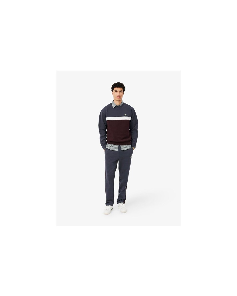 PANTALON DE CHANDAL CON BLOQUES DE COLOR