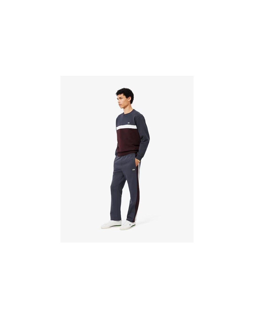PANTALON DE CHANDAL CON BLOQUES DE COLOR