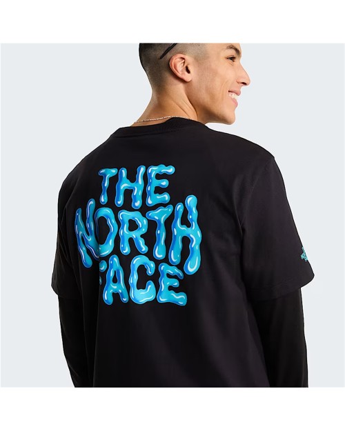 CAMISETA HOLGADA CON ESTAMPADO DRIP LOGO