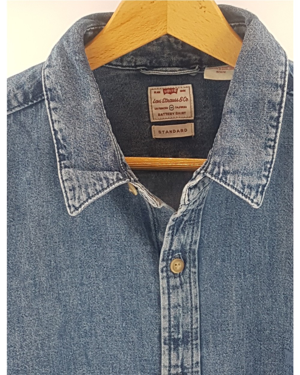 CAMISA TEJANA CON BOTONES