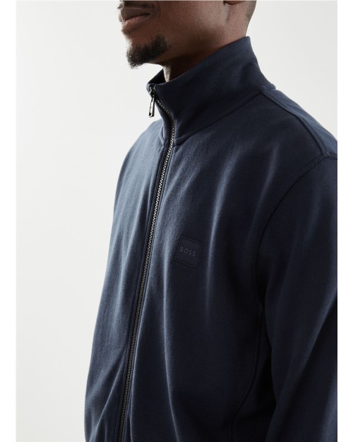 SUDADERA CREMALLERA FELPA DE ALGODÓN
