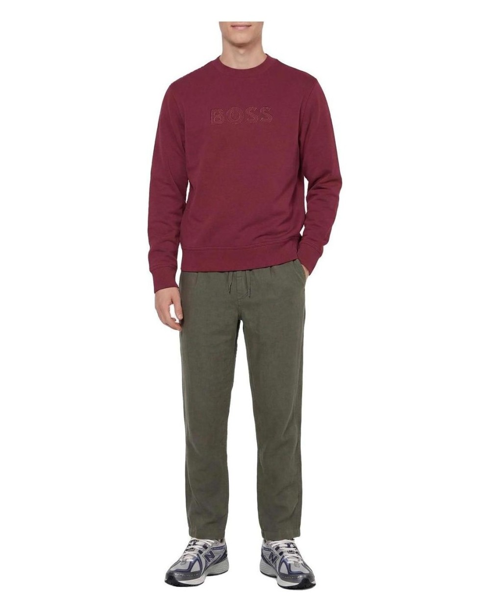 SUDADERA RELAXED FIT ALGODÓN