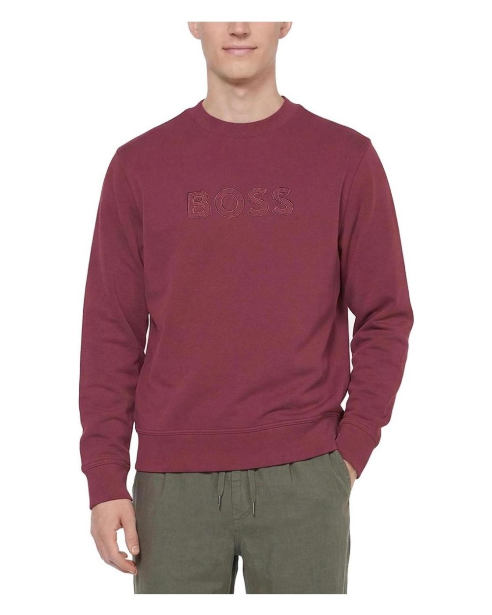 SUDADERA RELAXED FIT ALGODÓN