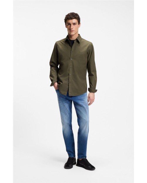 CAMISA REGULAR FIT EN POPELÍN DE ALGODÓN 2