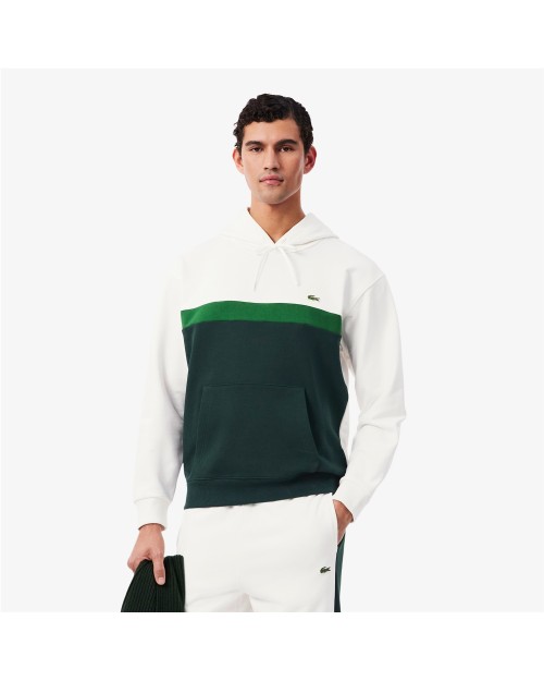 SUDADERA CON CAPUCHA DE BLOQUES DE COLOR