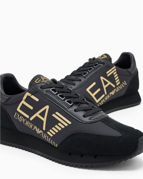 ZAPATILLAS VINTAGE DE NYLON Y ANTE