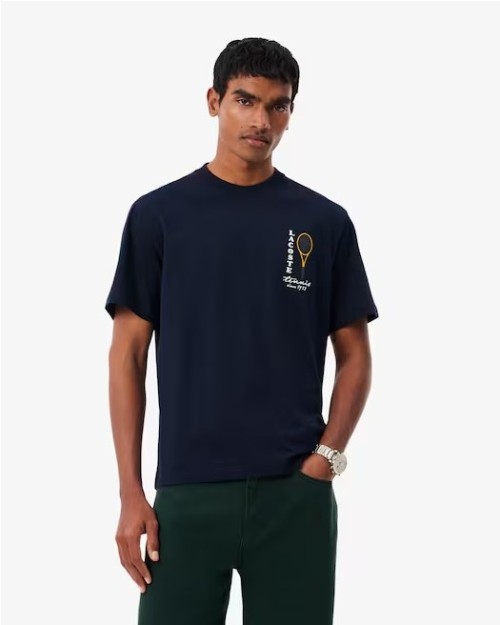 CAMISETA CON LOGO BORDADO