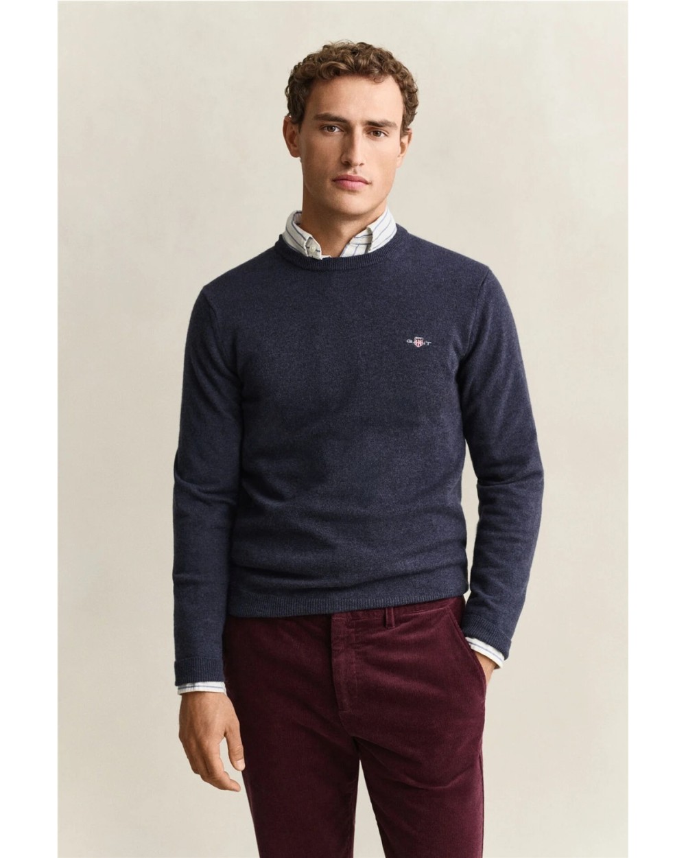 JERSEY DE LANA DE CUELLO REDONDO