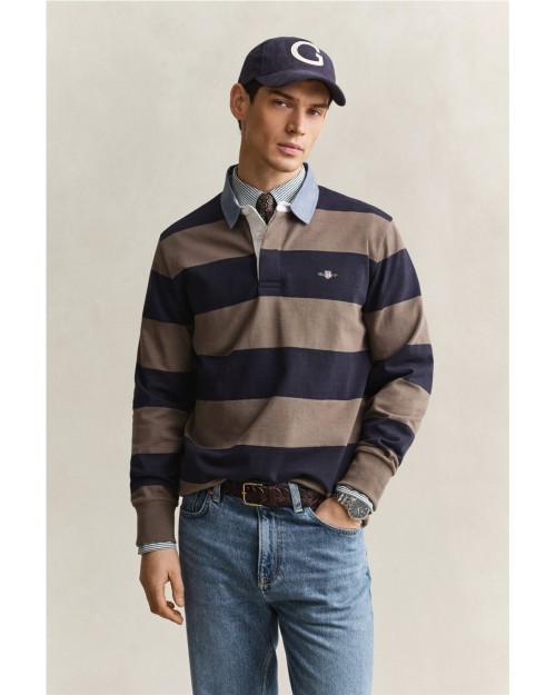 POLO DE RAYAS DE MANGA LARGA