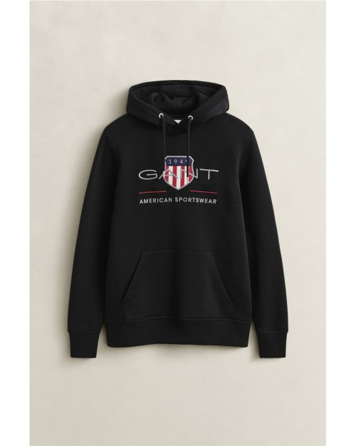 SUDADERA CON CAPUCHA Y LOGO