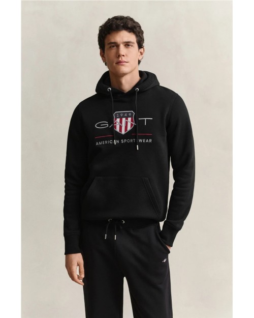 SUDADERA CON CAPUCHA Y LOGO
