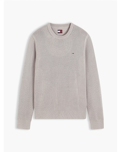 JERSEY DE ALGODÓN CON CUELLO REDONDO