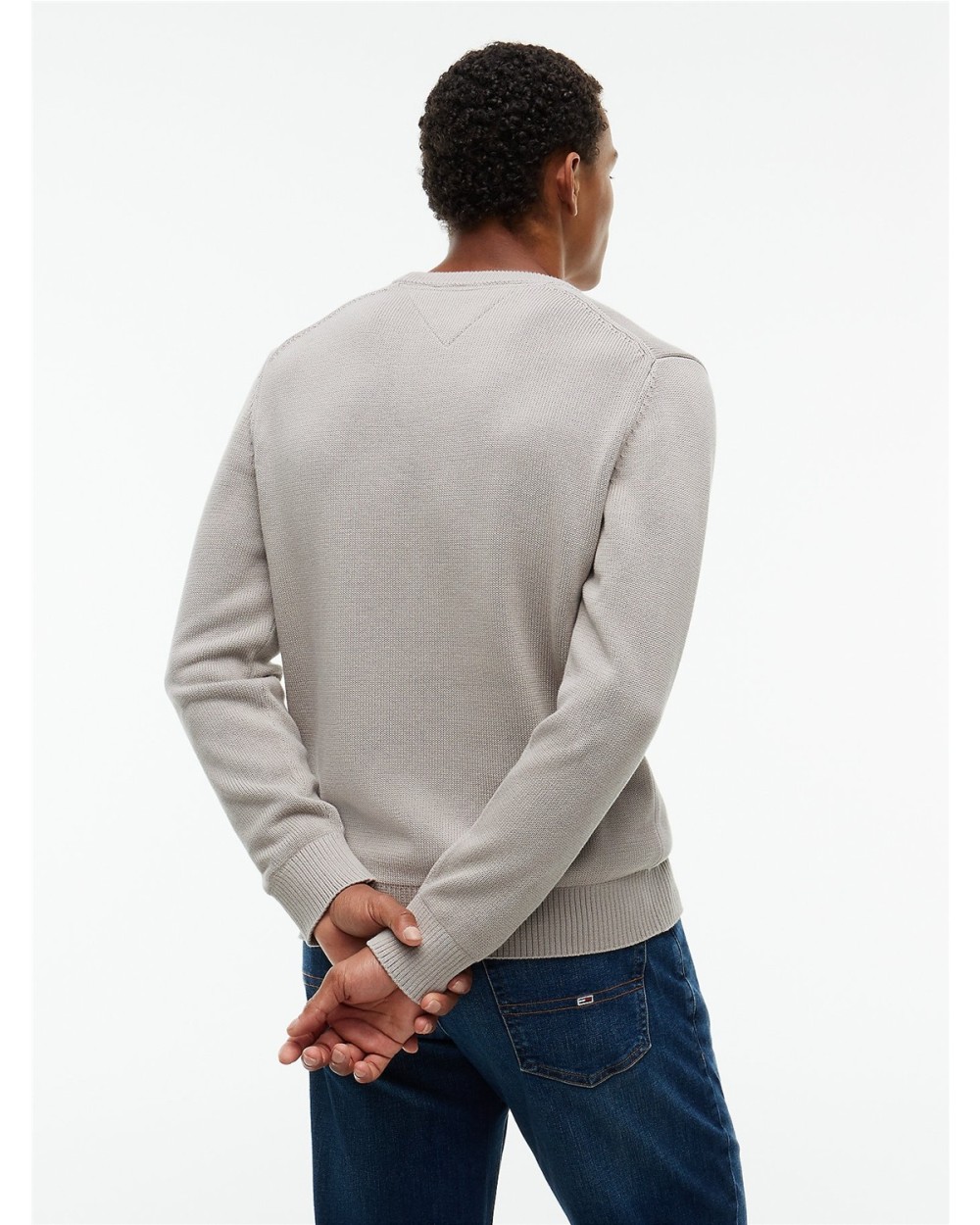 JERSEY DE ALGODÓN CON CUELLO REDONDO