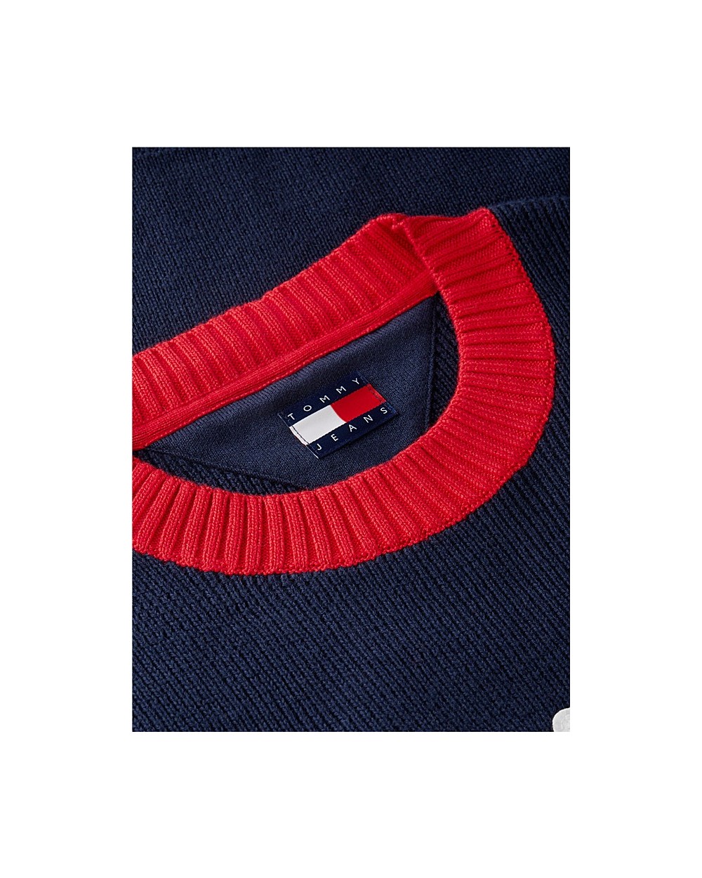 JERSEY DE CUELLO REDONDO CON LOGO CLASICO