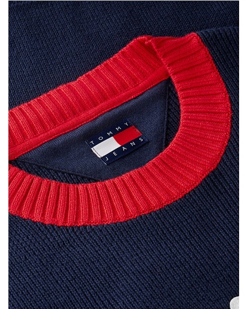 JERSEY DE CUELLO REDONDO CON LOGO CLASICO