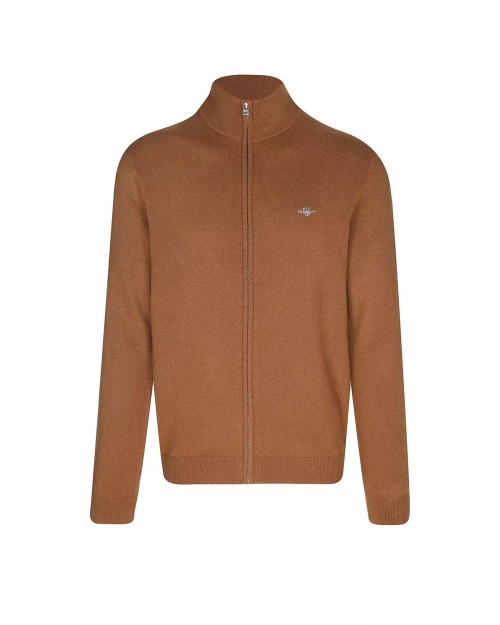 CHAQUETA DE LANA CON CREMALLERA