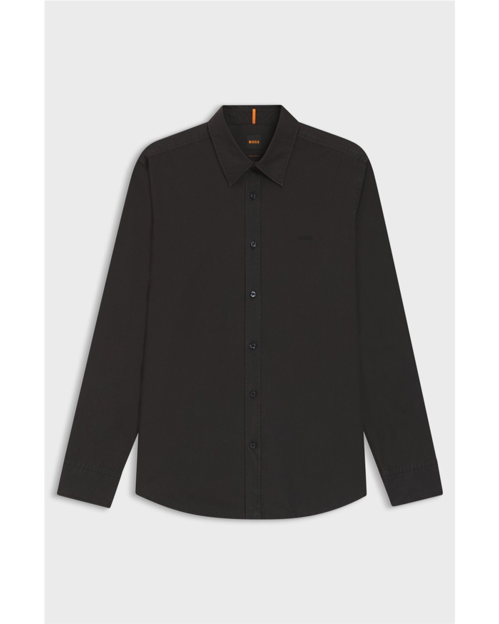 CAMISA REGULAR FIT EN POPELÍN DE ALGODÓN