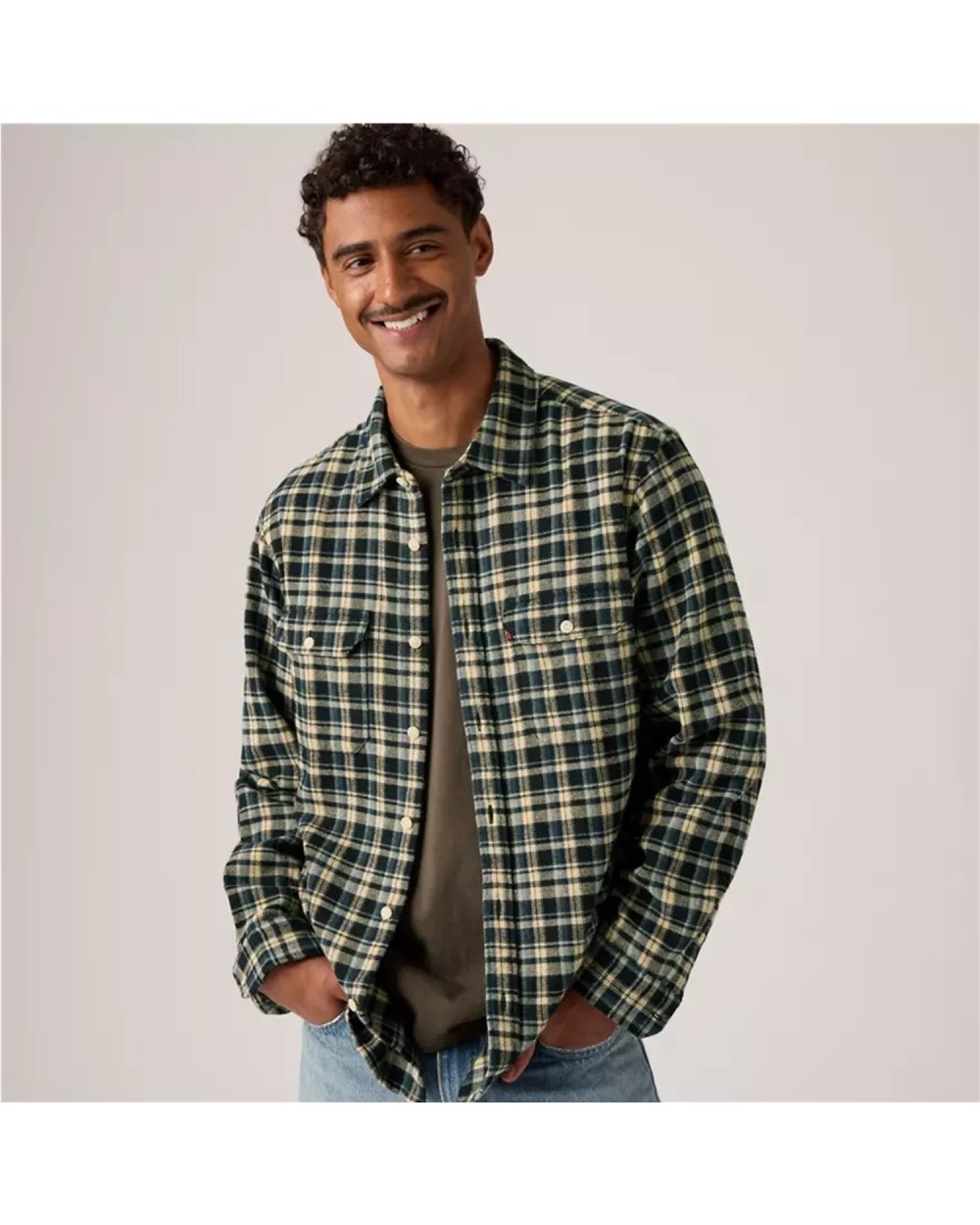 SOBRECAMISA DE CUADROS