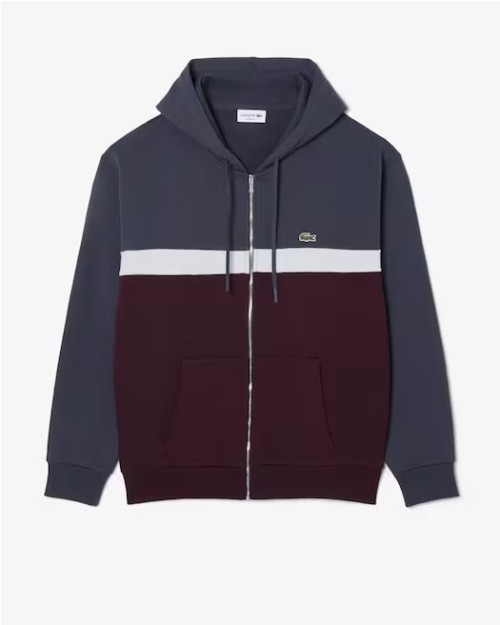 SUDADERA CON CREMALLERA Y CAPUCHA
