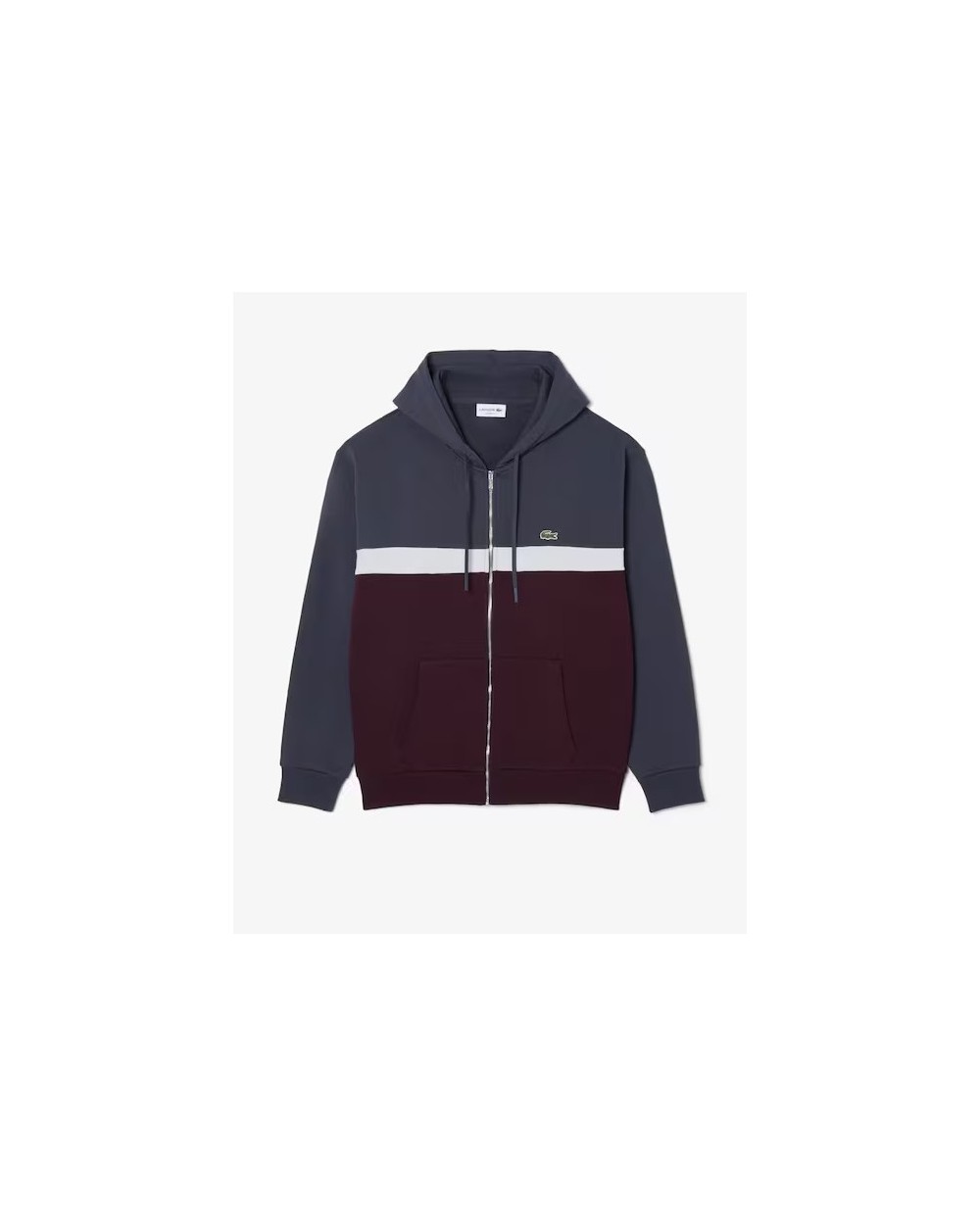 SUDADERA CON CREMALLERA Y CAPUCHA