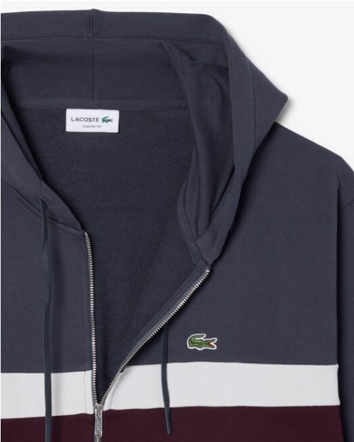 SUDADERA CON CREMALLERA Y CAPUCHA