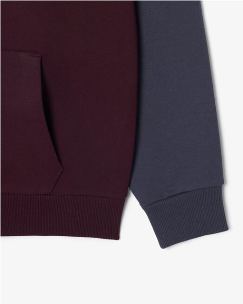 SUDADERA CON CREMALLERA Y CAPUCHA
