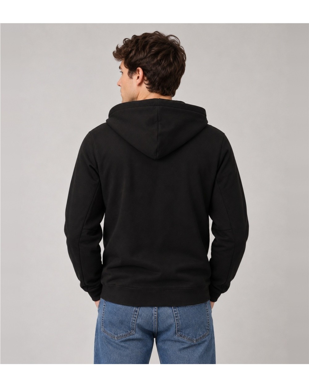 SUDADERA CON CAPUCHA Y LOGO