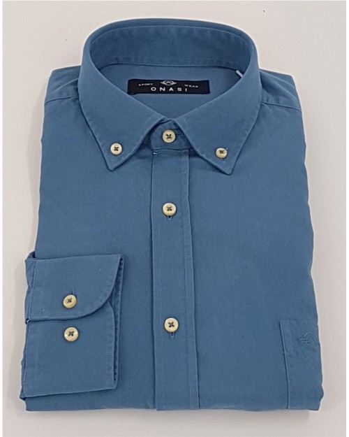 CAMISA DE MANGA LARGA DE ALGODÓN.