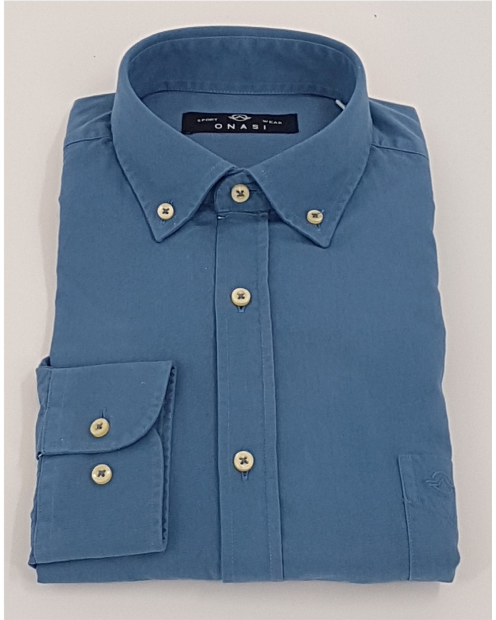 CAMISA DE MANGA LARGA DE ALGODÓN.