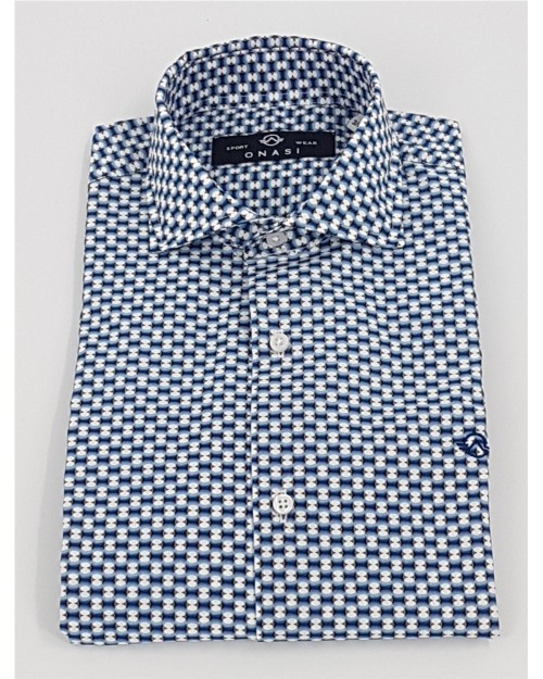 CAMISA ESTAMPADA DE MANGA LARGA