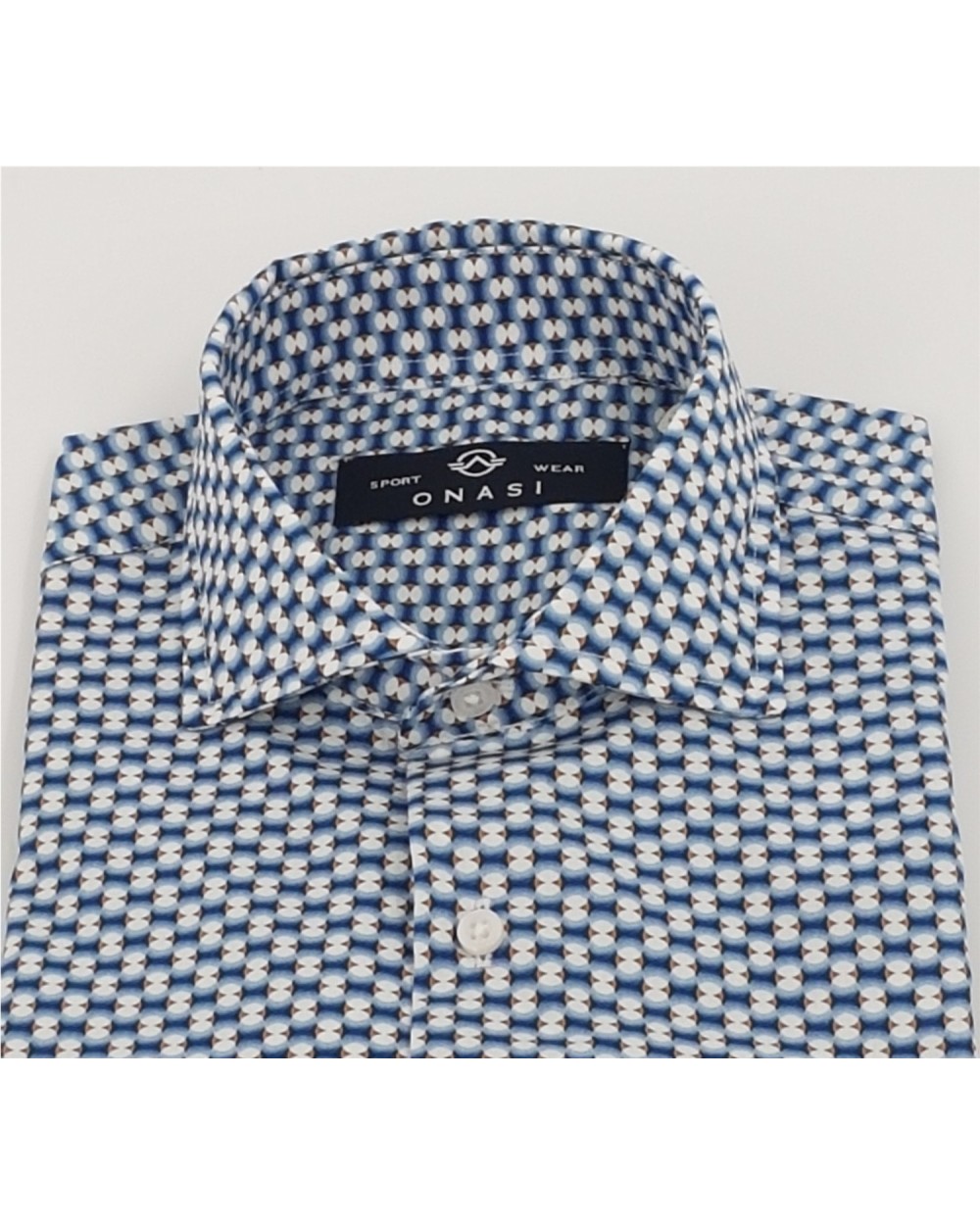 CAMISA ESTAMPADA DE MANGA LARGA