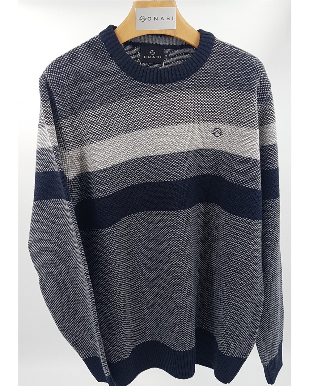JERSEY DE CUELLO REDONDO DE RAYAS