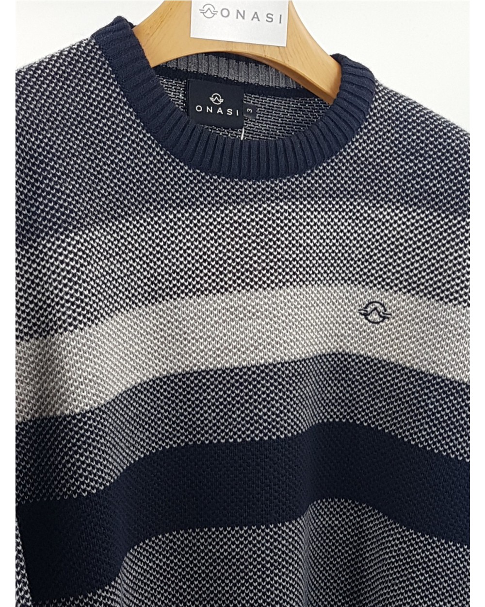 JERSEY DE CUELLO REDONDO DE RAYAS
