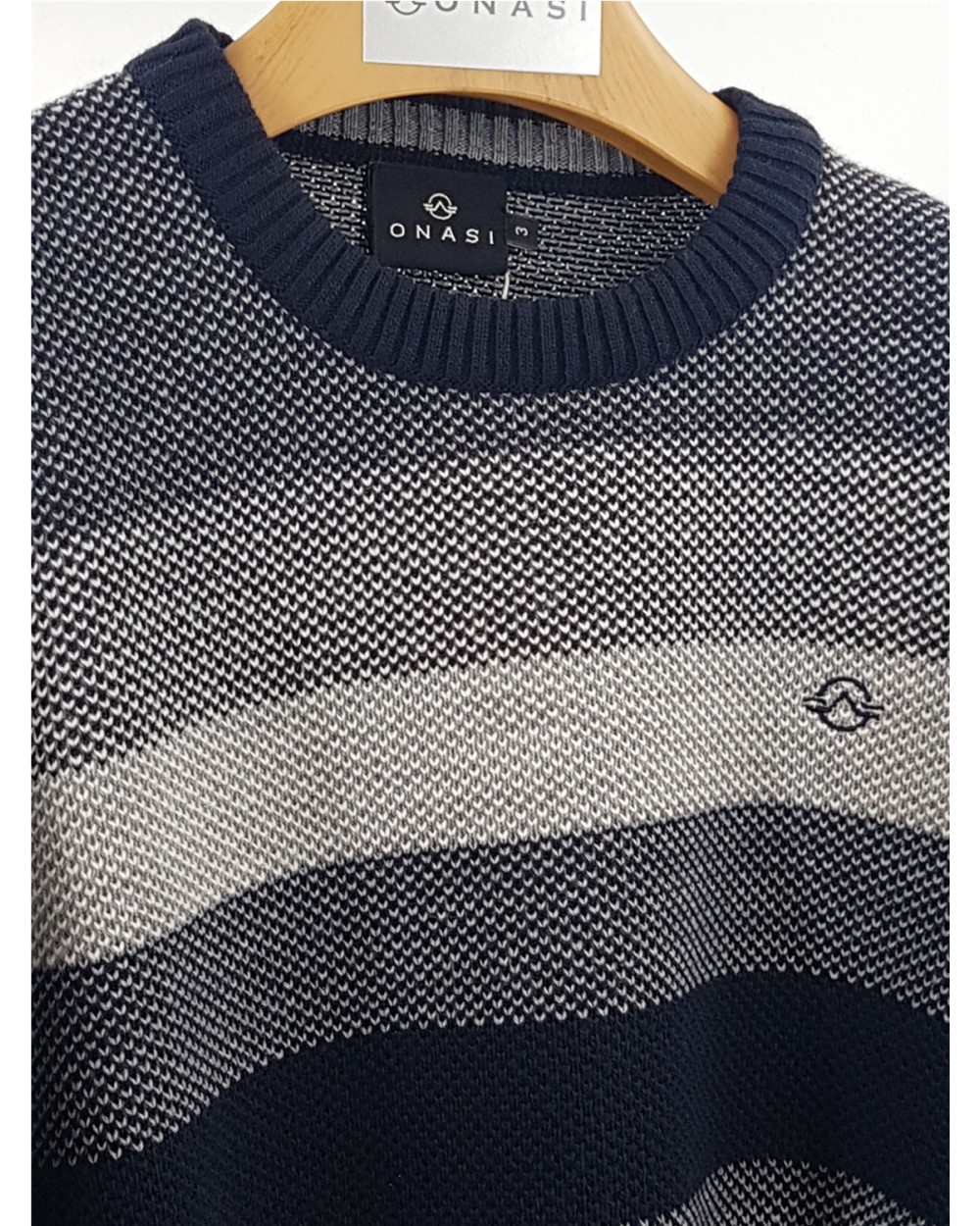 JERSEY DE CUELLO REDONDO DE RAYAS