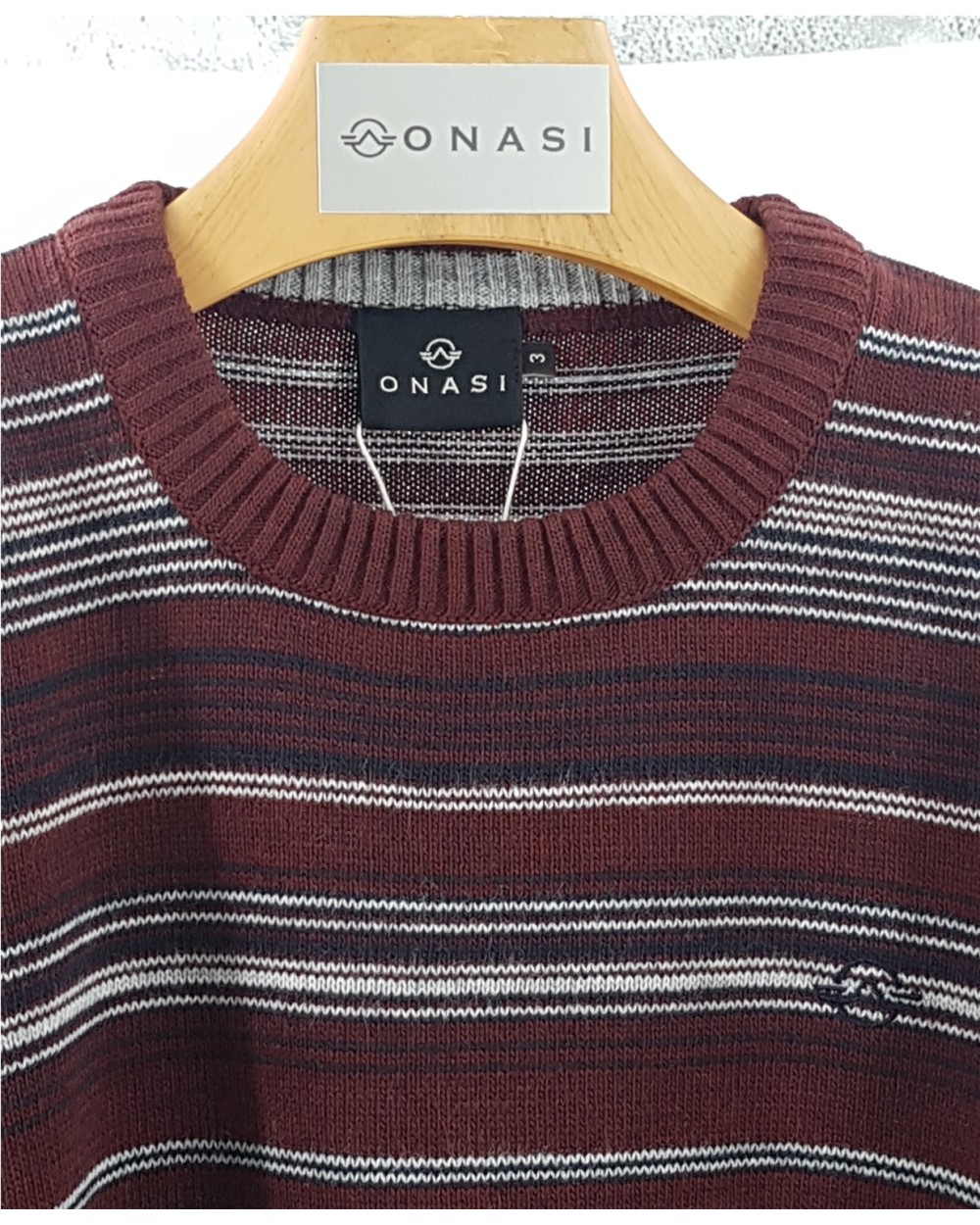 JERSEY DE CUELLO REDONDO DE RAYAS