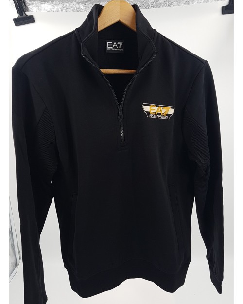 SUDADERA CON MEDIA CREMALLERA