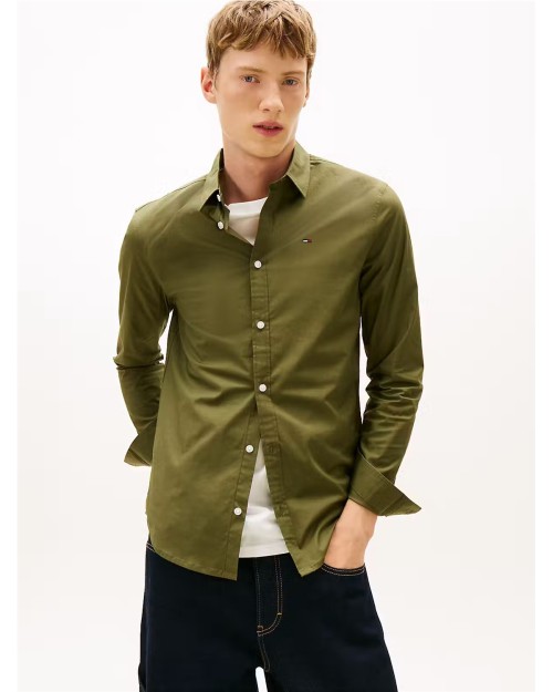 CAMISA DE CORTE SLIM EN POPELIN 2