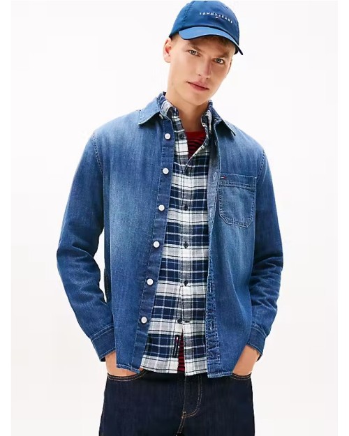 CAMISA DENIM HOMBRE TOMMY JEANS FIT REGULAR 2
