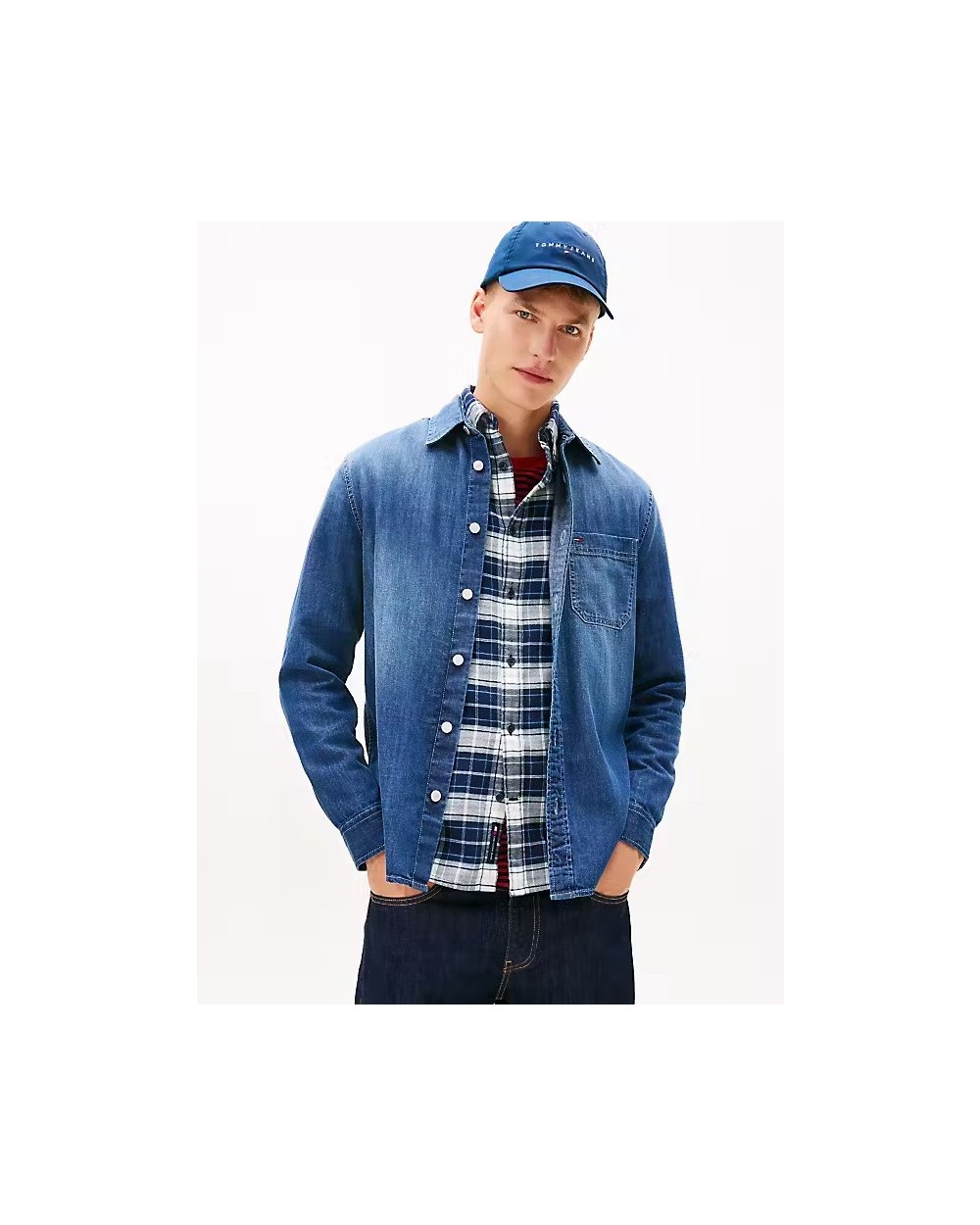 CAMISA DENIM HOMBRE TOMMY JEANS FIT REGULAR