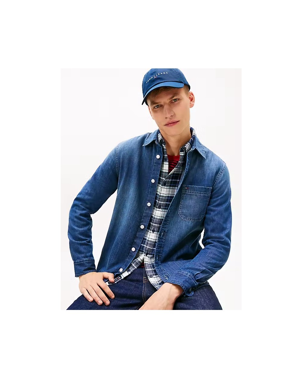 CAMISA DENIM HOMBRE TOMMY JEANS FIT REGULAR