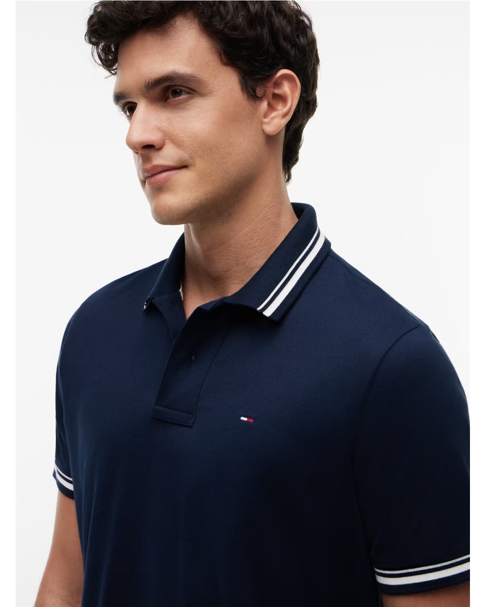 POLO DE PIQUÉ RIBETEADO
