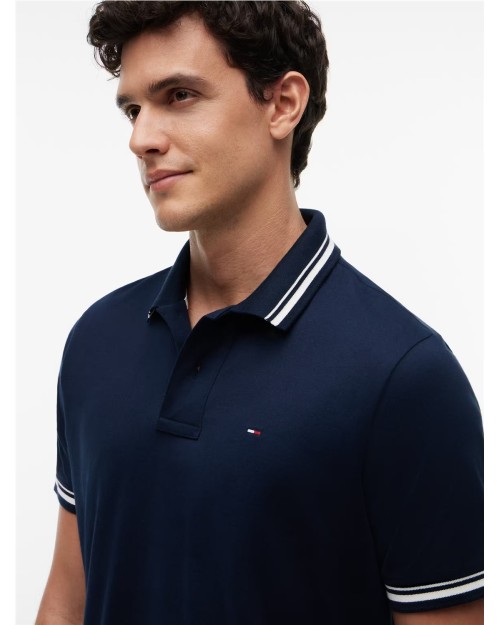POLO DE PIQUÉ RIBETEADO