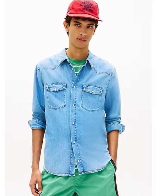 CAMISA VAQUERA WESTERN  DE CORTE REGULAR