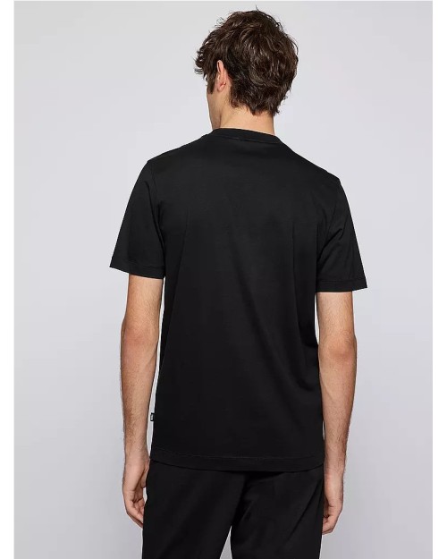 CAMISETA ALGODÓN BOSS CON LOGO BORDADO