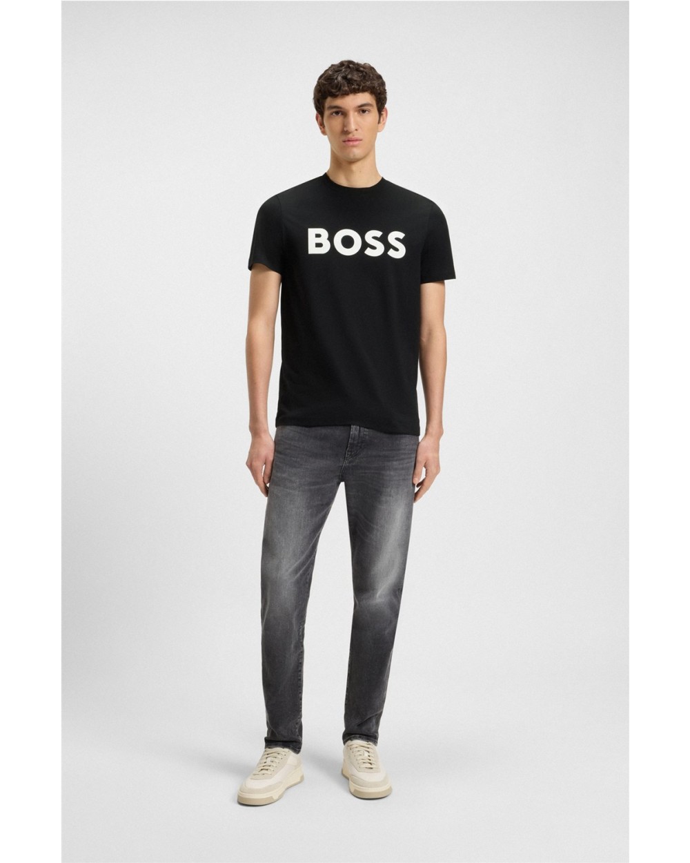 CAMISETA DE PUNTO DE ALGODÓN CON ESTAMPADO.