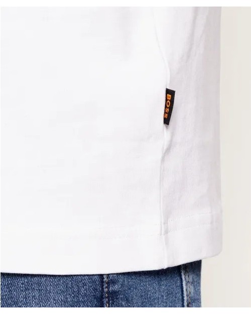 CAMISETA DE ALGODON CON LOGO ESTAMPADO