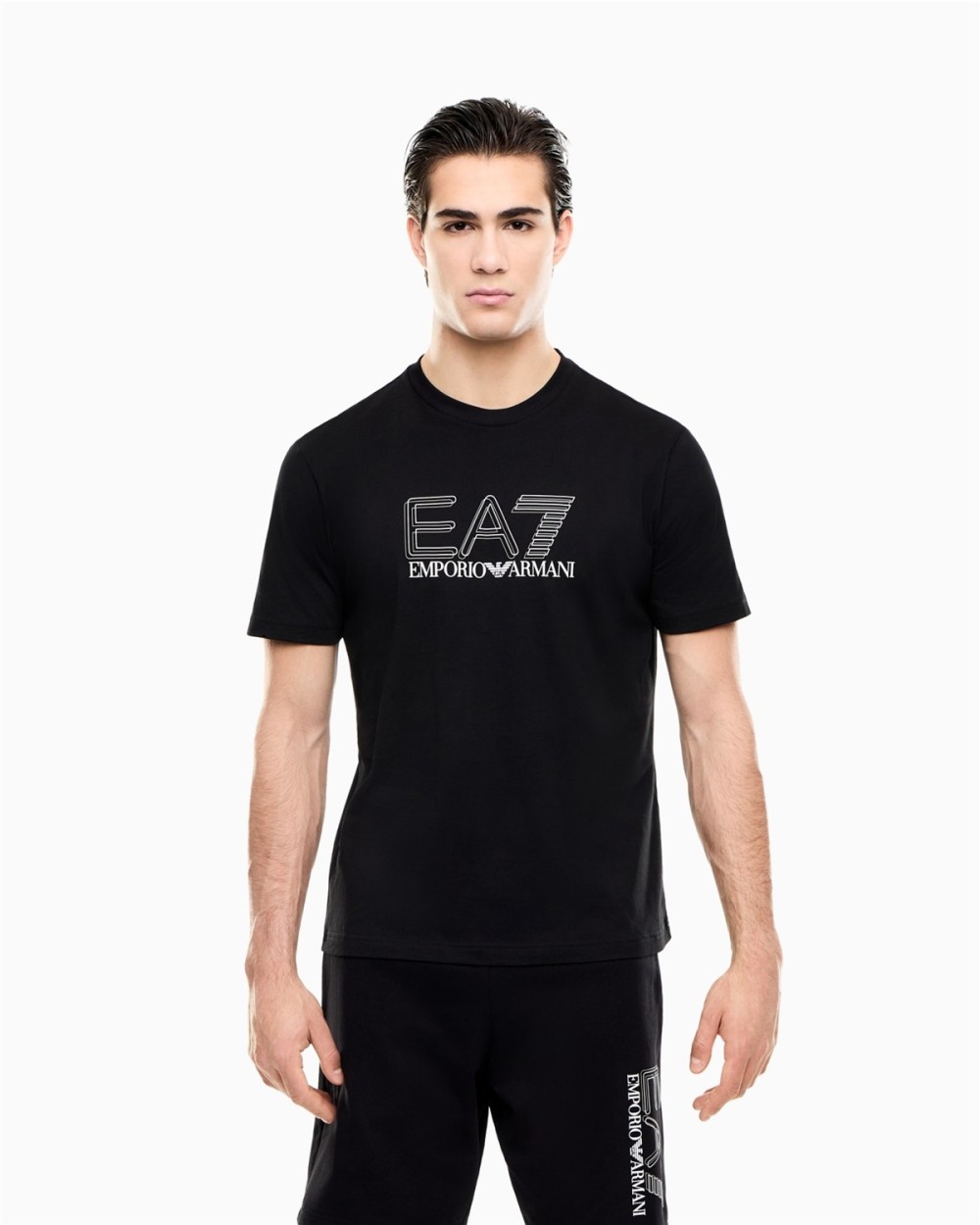 CAMISETA DE ALGODON CUELLO REDONDO