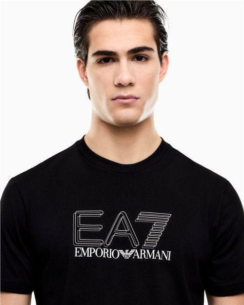 CAMISETA DE ALGODON CUELLO REDONDO